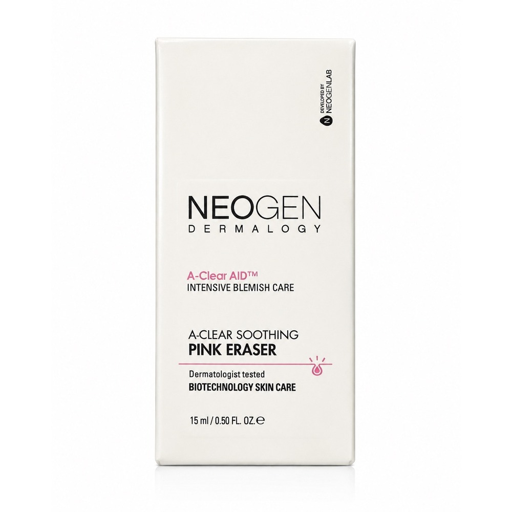 Neogen Dermalogy A-Clear Soothing Pink Eraser Blemish Care 15ml 0.50 fl oz NEW